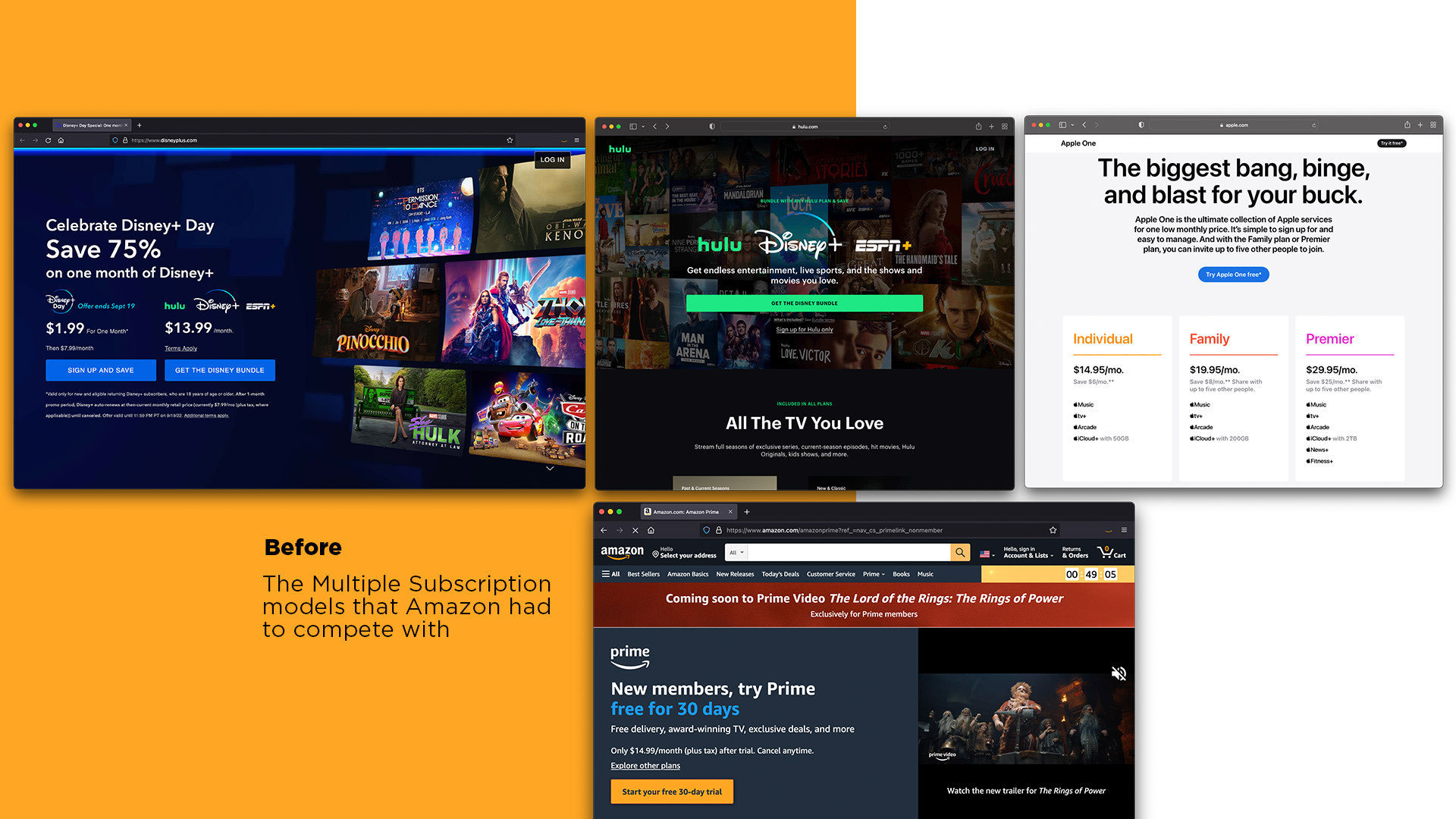 Prime Video content row exploration
