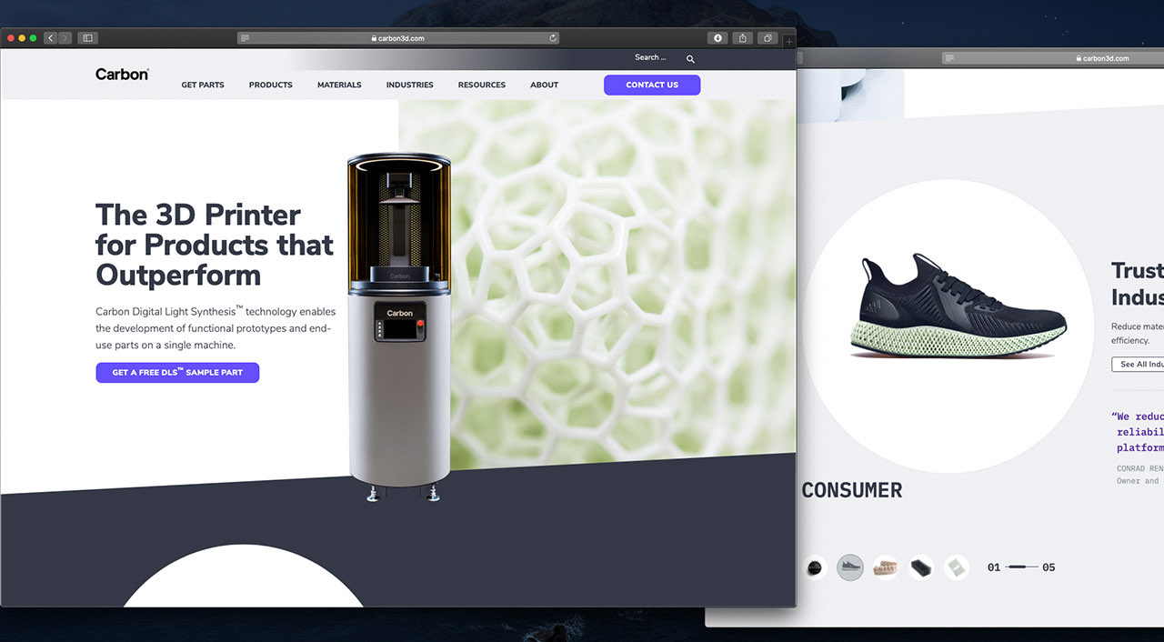 Interactive web app concept