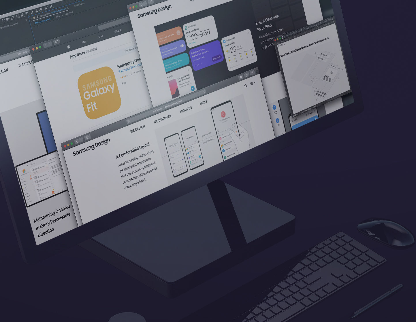 Galaxy wearable UX exploration