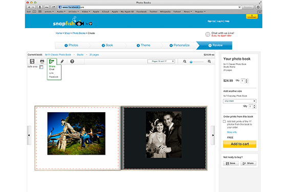 Photo-management interface