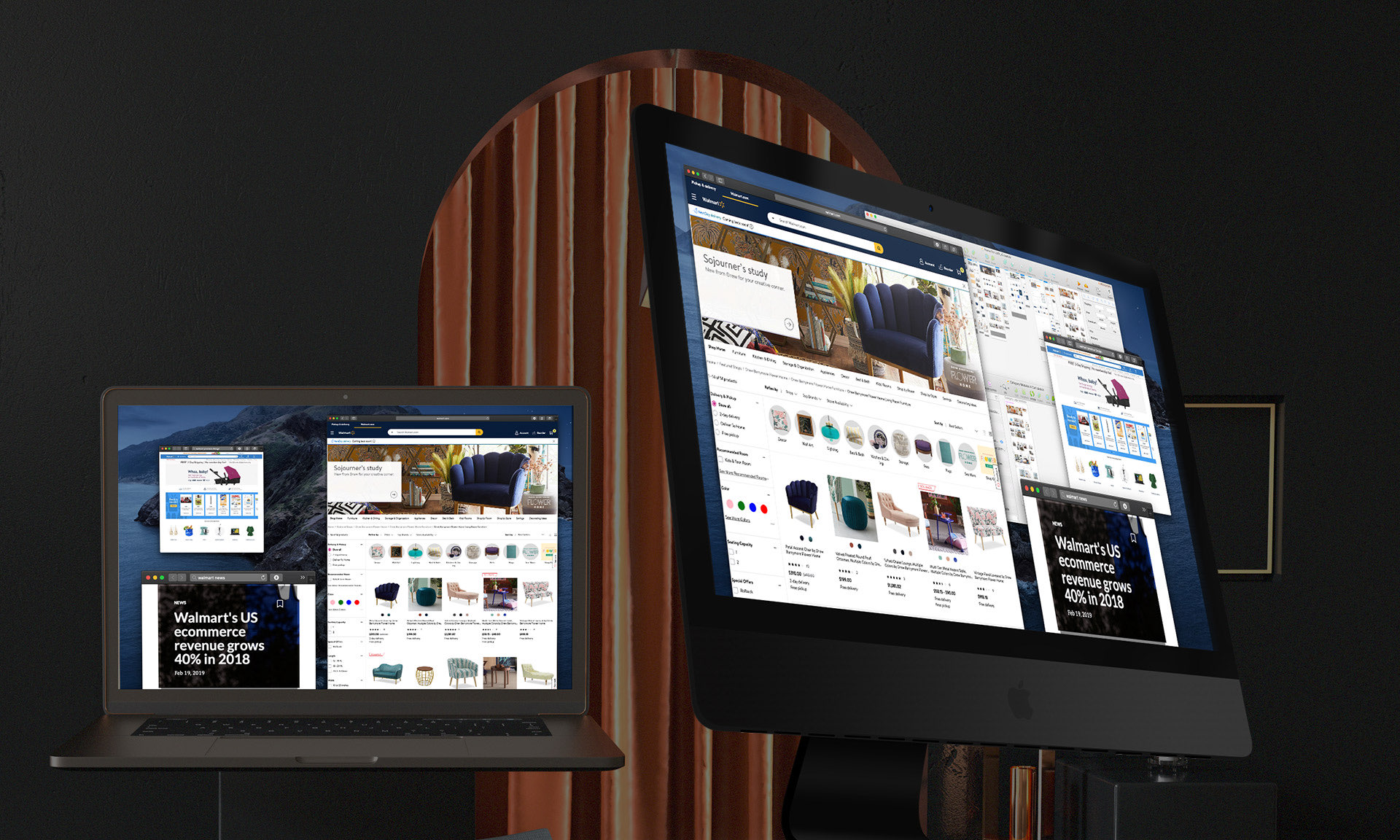 Walmart.com home experience concept
